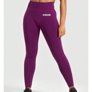 Gymshark Breeze‎ Lightweight Workout Leggings Purple High Waisted, Size S